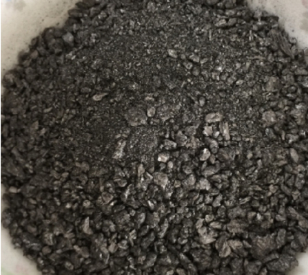 3mm 6mm Black Calcined Pet Coke 1.5% ระเหย 8% เถ้าสำหรับ Recarburizer