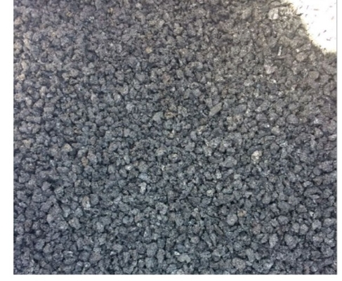 0.05% S Graphitized Petroleum Coke 0.5mm-5mm กำมะถันต่ำ 98.5% Fixed Carbon