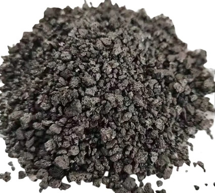 เถ้าต่ำ 0.02% กำมะถัน Graphitized Petroleum Coke Gpc คาร์บอน 98.5%
