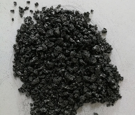 1mm-10mm Graphite Petroleum Coke 98.5% คาร์บอนสำหรับการหล่อเหล็กอย่างต่อเนื่อง